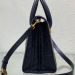Christian Dior Large St Honore Tote Black